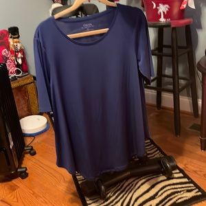 Chicos Navy Tunic
